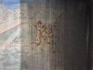 Zwart Gat, Acrylics and oil on canvas, 50cm x 60cm, 2012