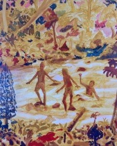 Wet cigarets, 75cm x 63cm, Oil on canvas, 2020