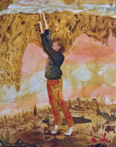 De bergenplukster, 155cm x 122cm, Oil on canvas, 2020