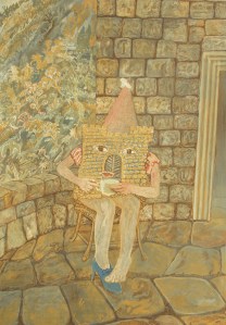 “Prinses Kasteel”, 34,7cm x 25cm, Gouache on paper, 2021