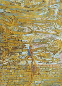 Errare, Dwalingen in de verf II, 36cm x 26cm, Gouache on paper, 2021