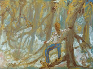 Errare, Dwalingen in de verf XI, 41cm x 56cm, Gouache on paper, 2021