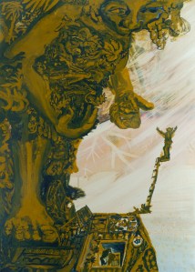 "It's ok to take the dude away.", 70cm x 50cm, oil on canvas, 2022