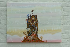 U are on top of it, 50cm x 70cm, oil on canvas, 2018